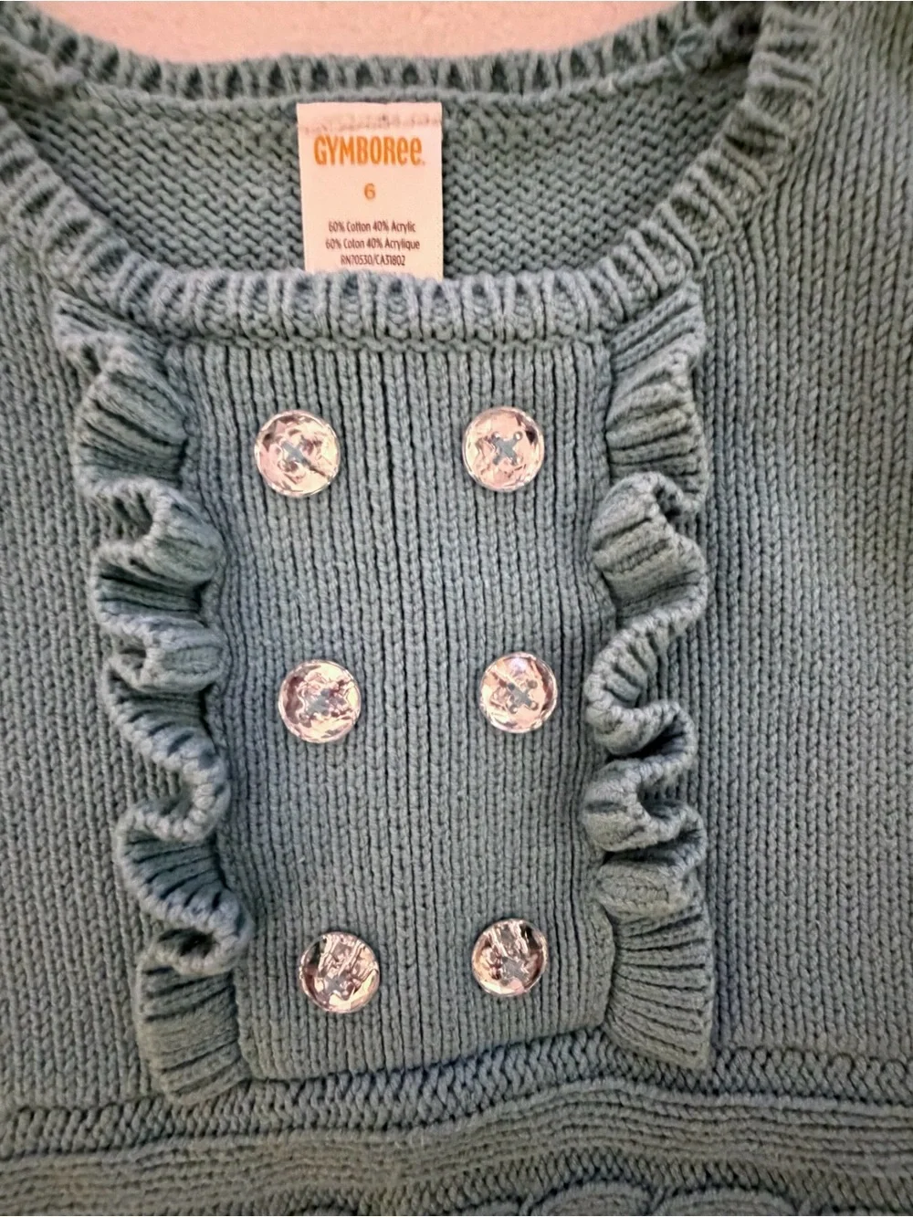 Gymboree blue knit